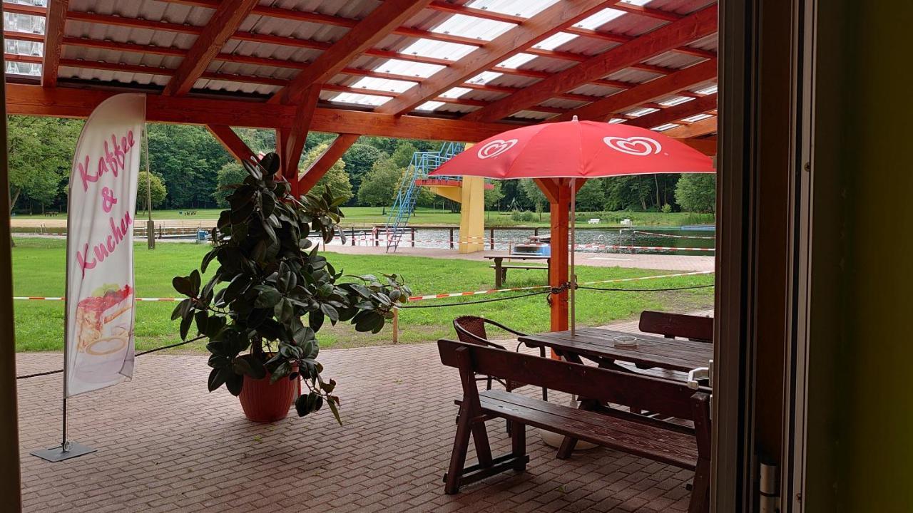 Waldhaus Halvor Villa Zichtau Eksteriør bilde