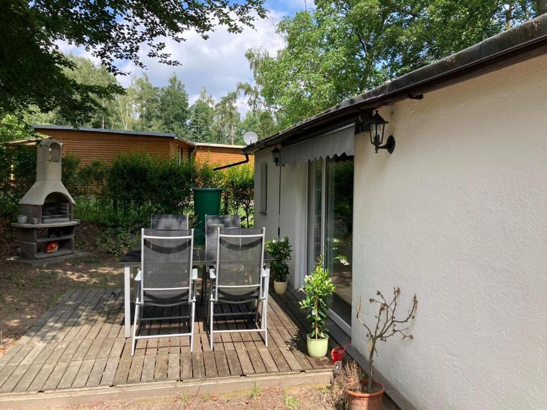 Waldhaus Halvor Villa Zichtau Eksteriør bilde